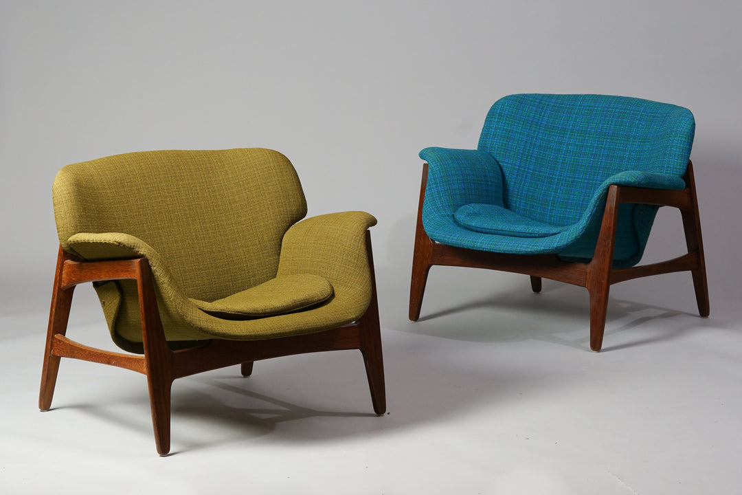 Pair of armchairs, Carin Bryggman, Boman, 1950/1960s