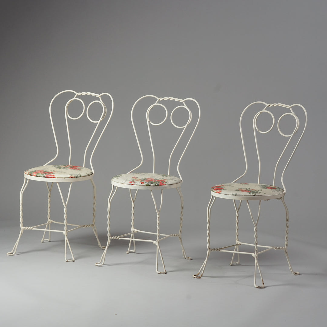 Garden chairs, Sweden, early 20th century